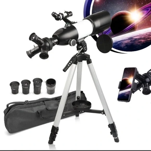 LAKWAR Telescope 80Mm Large Aperture For Astronomy Beginners, Adults And Kids
