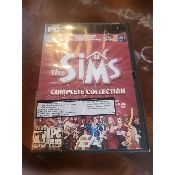 The Sims Complete Collection PC Windows 2005 - 4 Disks