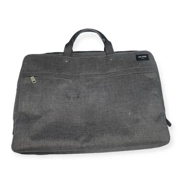 Jack Spade New York grey laptop bag