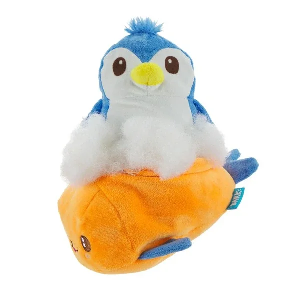 NWOT Bark Box Dog Toy Galapagos Santiago Seal S/M Crinkle Squeaker Rip & Reveal