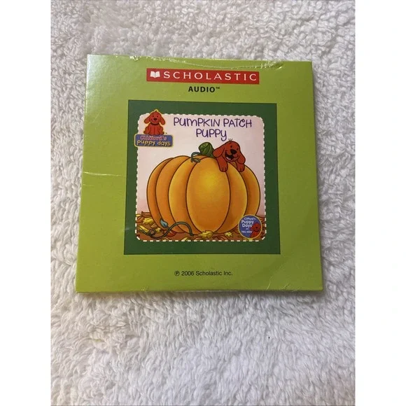 Pumpkin Patch Puppy Audio CD 2006 Scholastic NIP Clifford Big Red Dog‎ Halloween