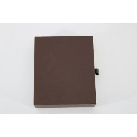Louis Vuitton gift box Brown Side Opening Pull‎ Tab 3.5 X 5.5 X 1 Empty
