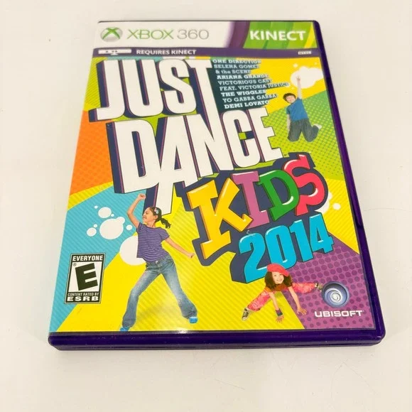 Just Dance Kids 2014 Xbox 360 Kinect Game Ubisoft 528166-CVR NTSC‎