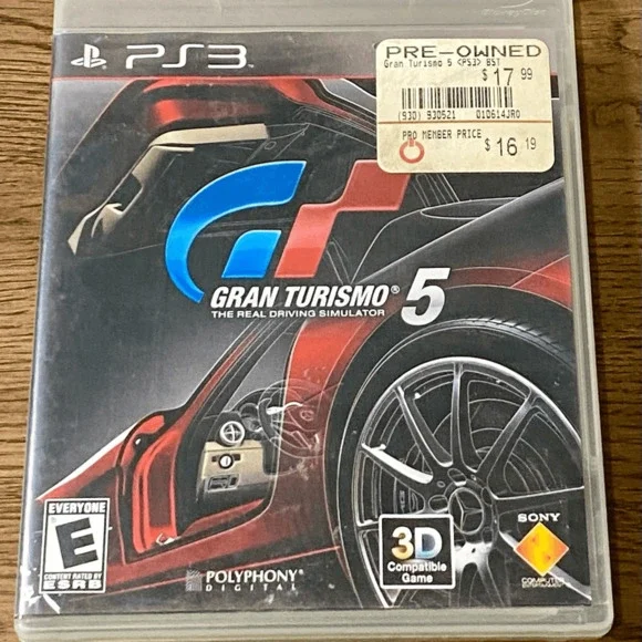 2012 PS3 Gran Turismo 5- The Real Driving Simulator