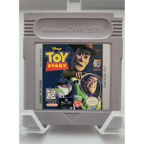Disney's‎ Toy Story Nintendo Game Boy 1996 Authentic Cartridge & Manual Tested