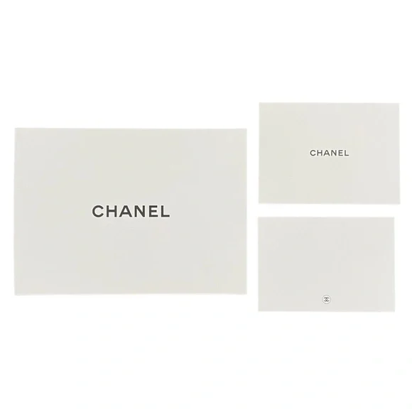CHANEL Note Card, Envelope & Large Paper Sleeve