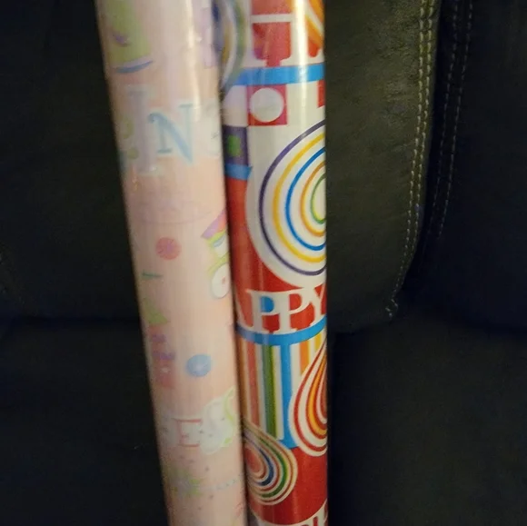 Princess & Red Happy‎ Brithday Wrapping Paper New
