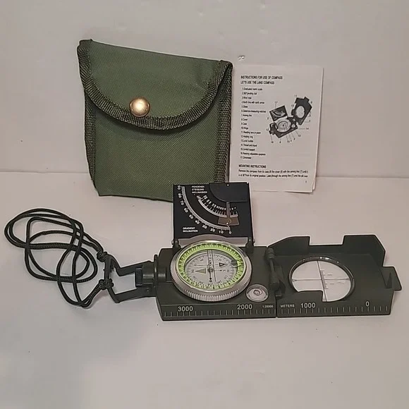 Professional Military Lensatic Compass British Metric Style