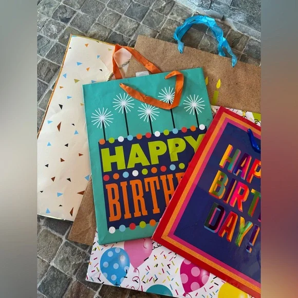 Happy birthday bundle of gift bags Gift Bag Set
