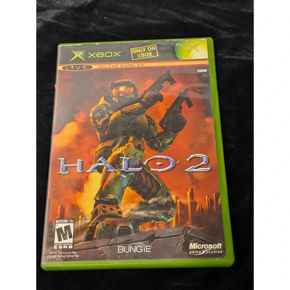 Halo‎ 2 (Original Xbox, 2004) Complete in Box CIB