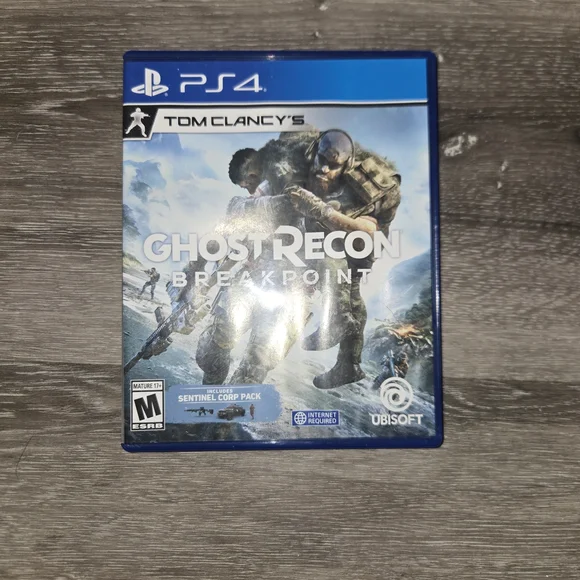 Tom‎ Clancy's Ghost Recon Breakpoint for PS4 - Blue Case