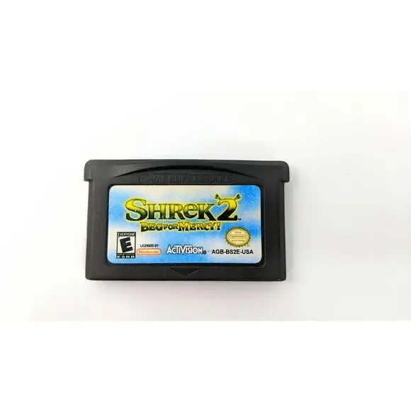 Nintendo Gameboy Advance Shrek 2 Beg For Mercy Video Game