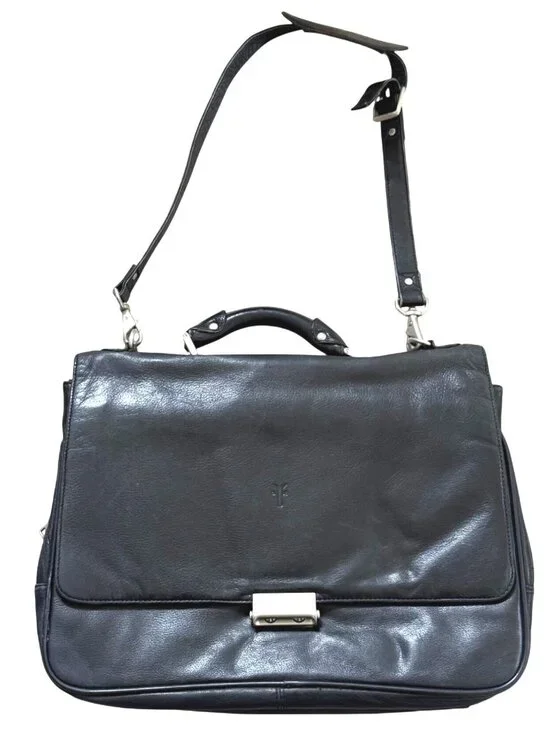 Frye Men's Laptop Bag Leather Professional Quiet Luxury Minimalist Briefcase