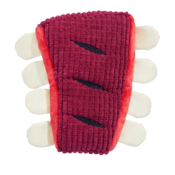 NWT Bark Pibble Dribble’s Double Bib Ribbles toy