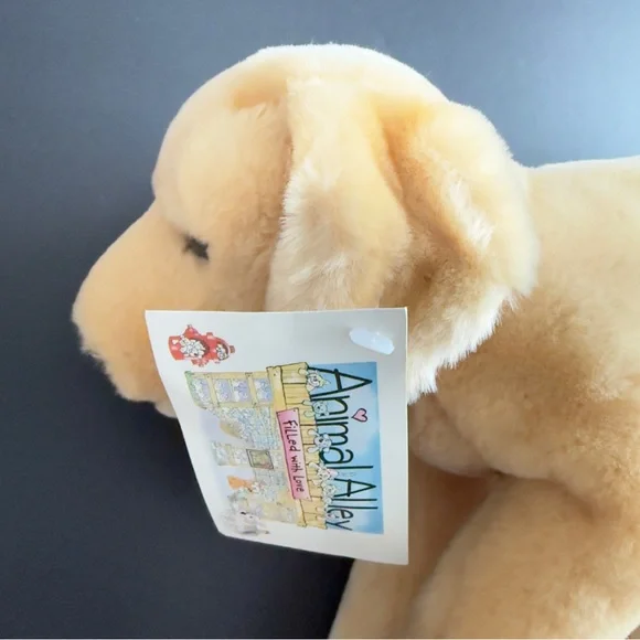 Vintage Animal‎ Alley Golden Retriever Plush Animal NWT Rare