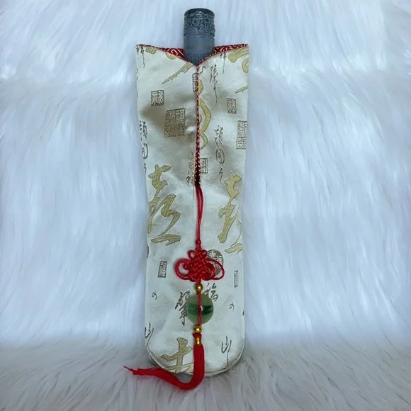 🆕 New Wine Bottle Silk Gift Bag