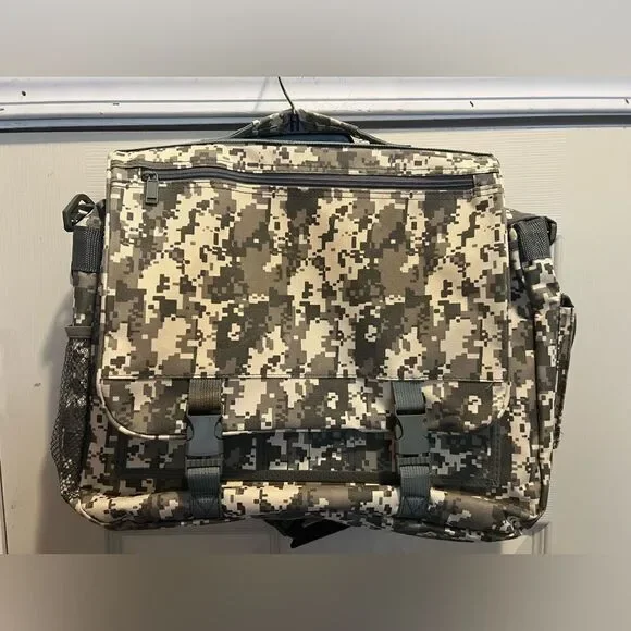 Camouflage Laptop Carrying Bag with Muti Pockets