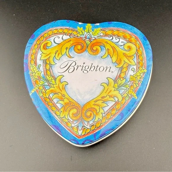 Brighton Jewelry Tin Heart Shaped
