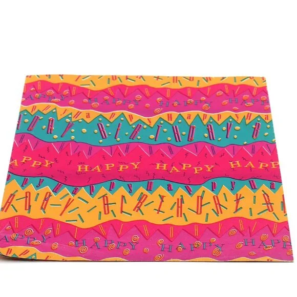 Vtg Colorful 