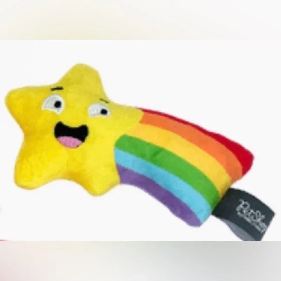 Rainbow Shooting Star Plush Toy