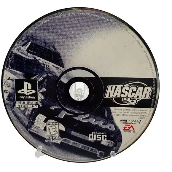 NASCAR 99 Black Label PS1 Sony PlayStation 1 Disc Only Tested Working