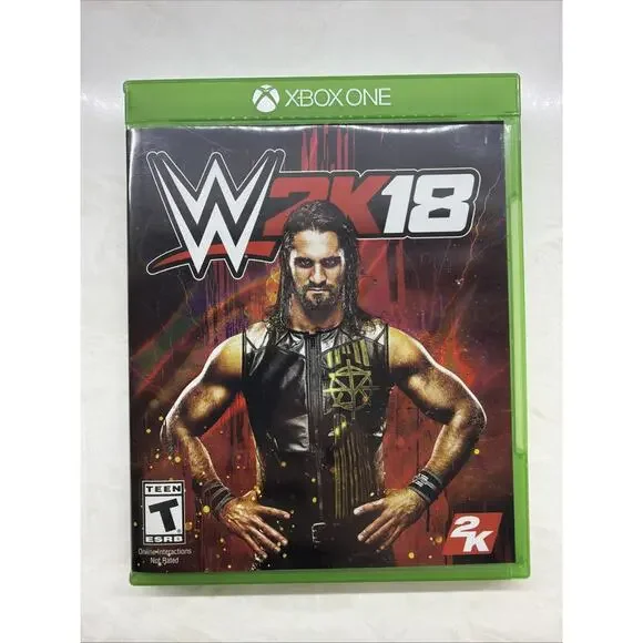 WWE 2K18 (Microsoft Xbox One, 2017) Tested Working Complete CIB