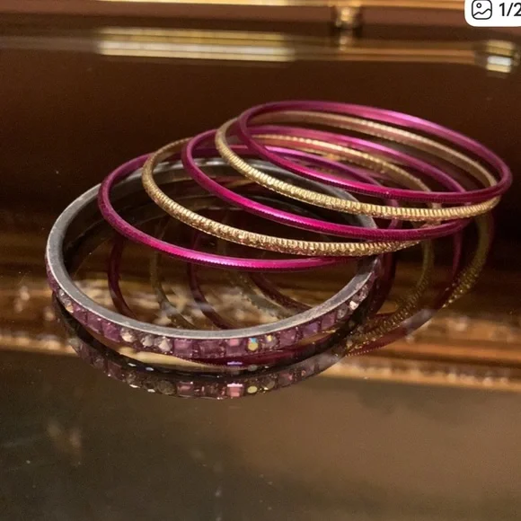Girl’s Bangle Bracelet Set