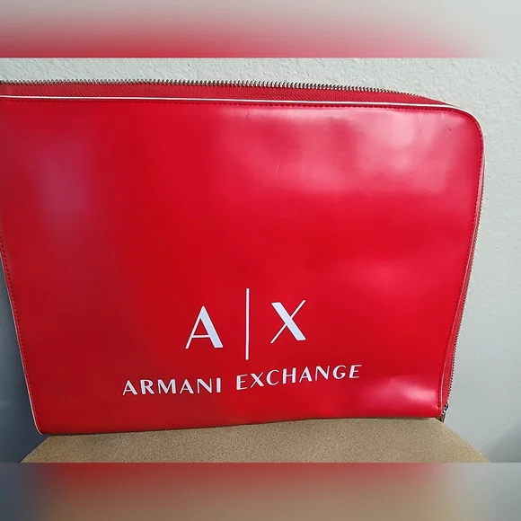 Armani Exchange Portfolio / Small Laptop Bag