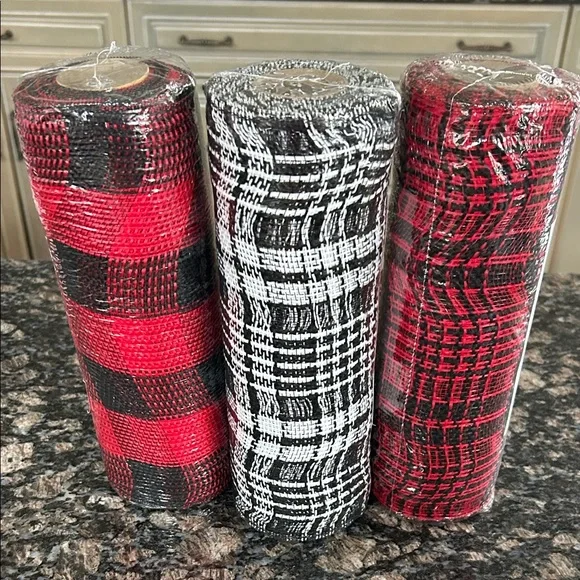CELEBRATE IT ASSORTED MESH 9.5 x18 FT LOT OF 3 NWT