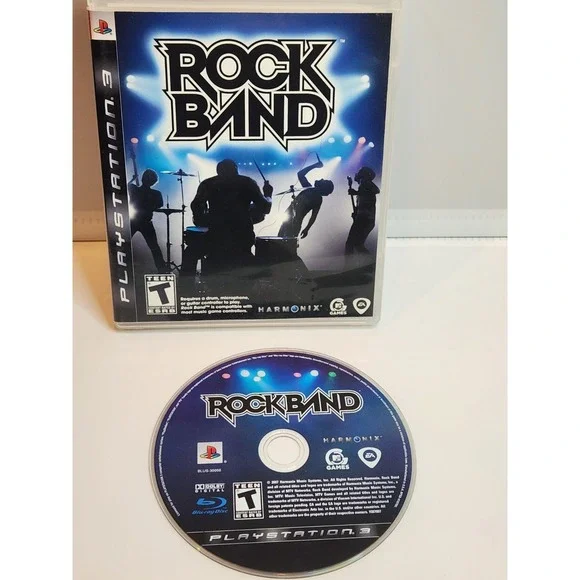Rock Band PlayStation 3 PS3 Video Game Harmonix MTV Games