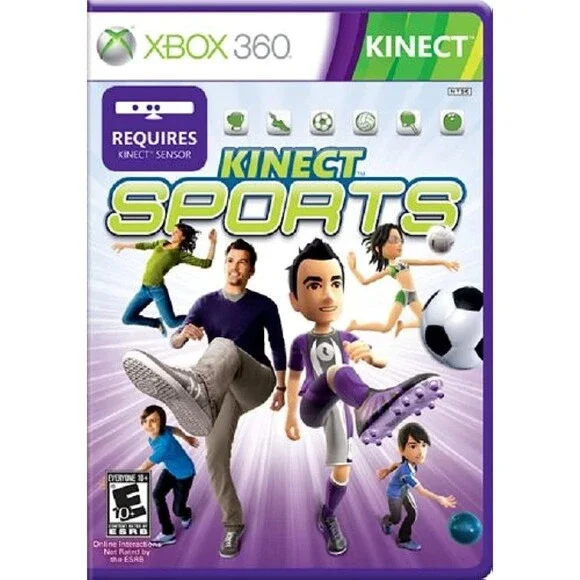 Kinect Sports Xbox 360 Game - Tested