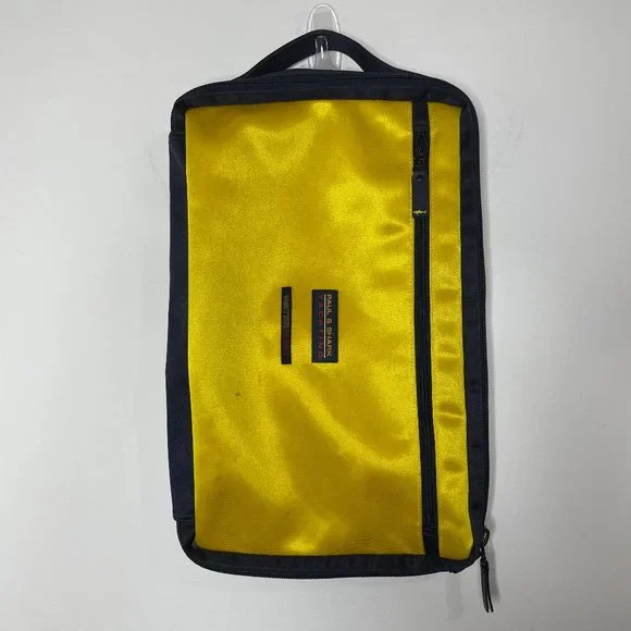 Paul & Shark Yachting Laptop Bag Case Yellow Red Watershed Typhoon 20000