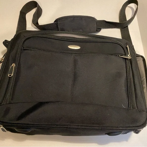 Samsonite Black Canvas Laptop Bag