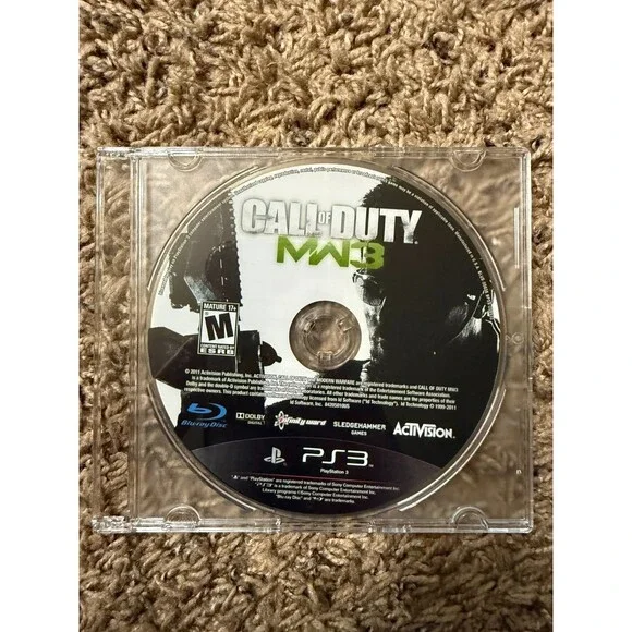 Call of Duty: Modern Warfare 3 (Sony Playstation 3, 2011) PS3 - Disc Only