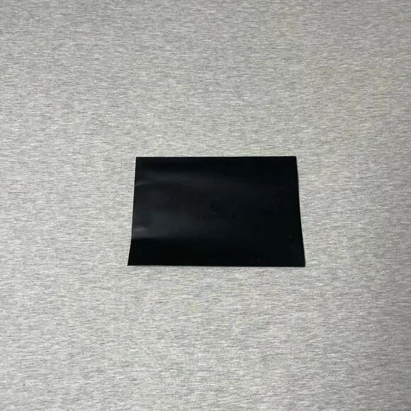 Versace 8.5” x 6” Paper Receipt Slip Cover Pocket Case