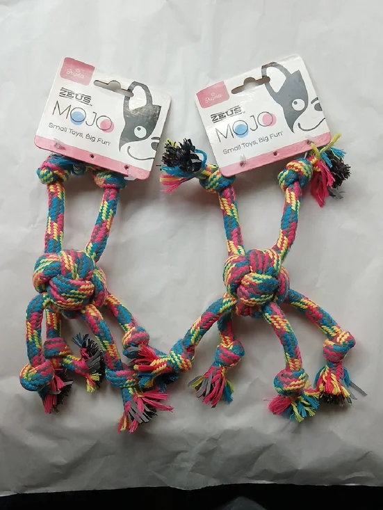 🍊3/$15🍊 Zeus Mojo Rope Dog Toys