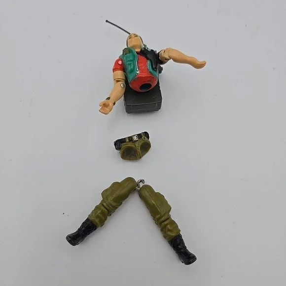 GI Joe ARAH 1987 Law and Order K-9 Officer V1 Original‎ Action Figure