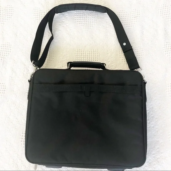 Targus 15.6” Traditional Notepac Padded Laptop Case Adjustable Carrying Strap ⬛️