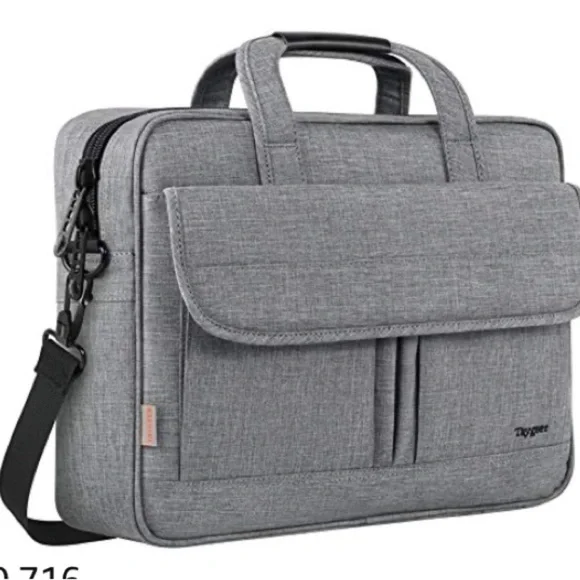 NWOT.Taygeer Laptop Bag Women Men, Travel Water Resistant Crossbody Shoulder Bag