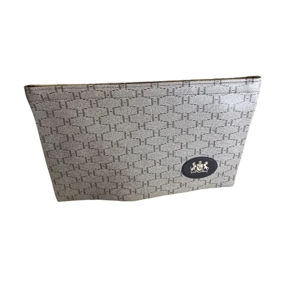 NWOT Unbranded‎ Synthetic Multi Leather Laptop Bag With Crest Logo