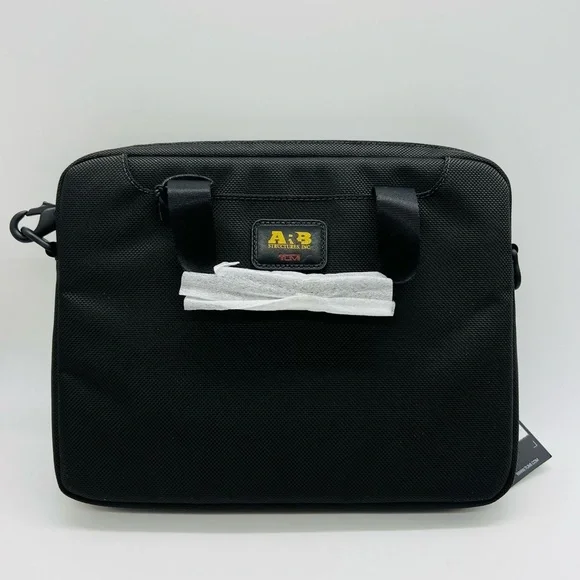 Tumi Netbook Carry Cover Laptop Bag T-PASS Black Ballistic Nylon NWT