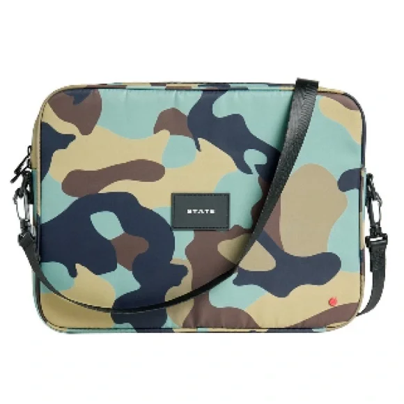 COLORFUL STATE BAGS UNISEX ALLEN PADDED LAPTOP CASE NWT!