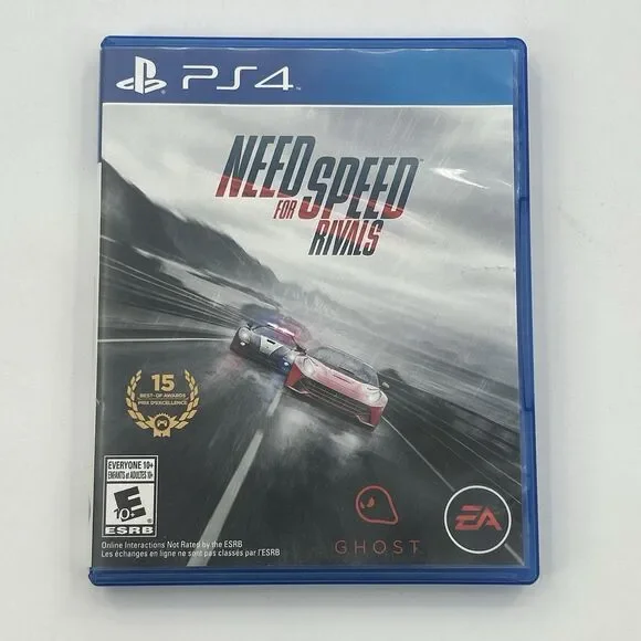 Need for Speed Rivals PS4 (Sony PlayStation 4, 2013) - TESTED - Fast Shipping