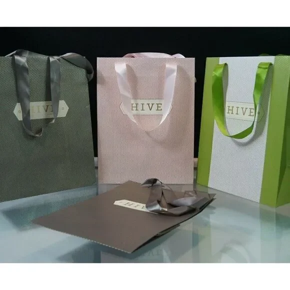 Hive Boutique Store West Palm Beach Florida Totes 4 Paper Gift Bags Rope Handle