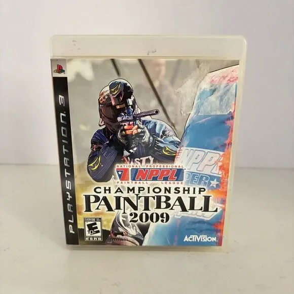 NPPL Championship Paintball 2009 PS3 Game • Complete w/ Case & Manual
