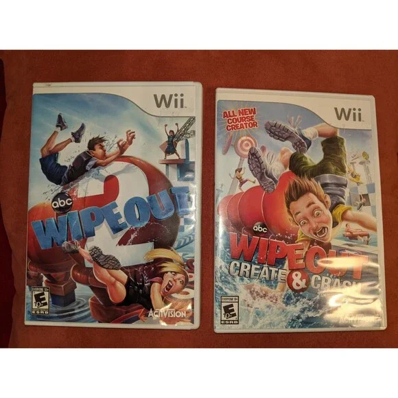 Wipeout 2 + Wipeout Create & Crash, 2-Pack, Wii Nintendo,