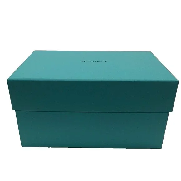 Authentic Tiffany & Co Gift Box Blue Empty Storage Rectangle Small 7.75x4.75x4