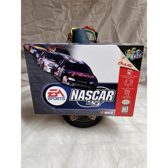 N64 NASCAR 99 Complete Mint Tested Working W Manuals Inserts Box