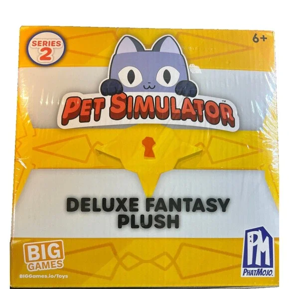 Pet Simulator Deluxe Fantasy Plush Series 2 Toy Big Games DLC PhatMojo NEW