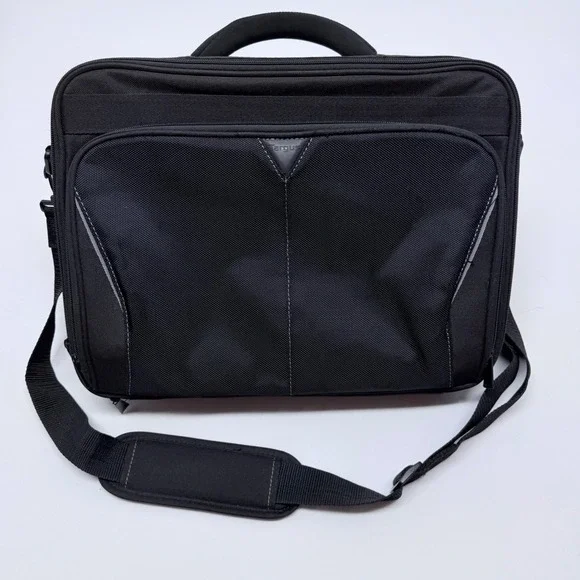 Targus Black Laptop Bag Messenger Briefcase Shoulder Strap Pouch